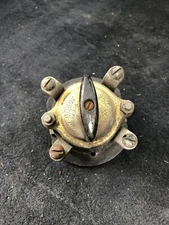 Arrow H&H Rotary Switch 25A 250V Antique Vintage Industrial Large Big Brass