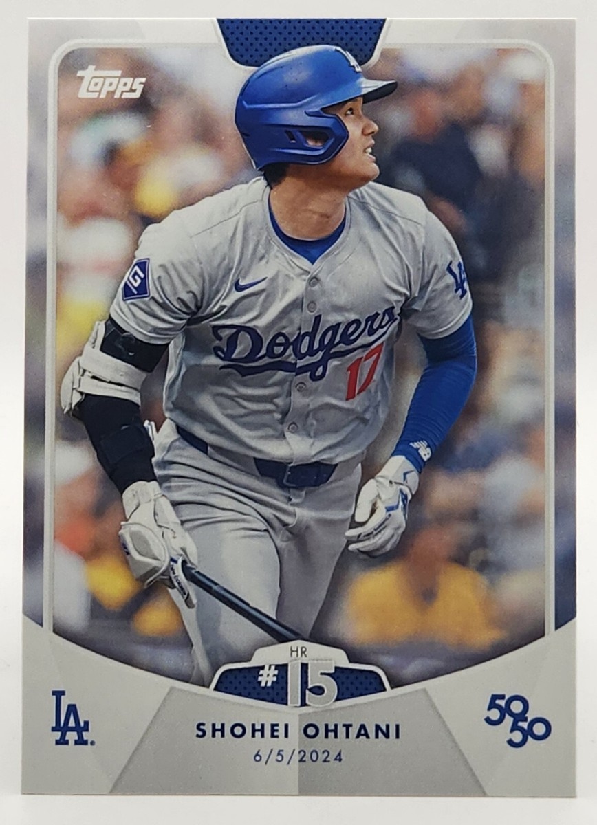 Topps - /50 大谷翔平 2024 Topps Ohtani Dodgers MLB Shohei Ohtani 50/50 Season 2024 MLB TOPPS NOW Los Angeles