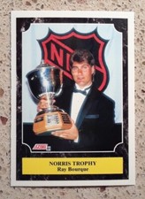 1991-92 Score Ray Bourque #319 Norris Trophy Boston Bruins NHL Hockey Card HOF