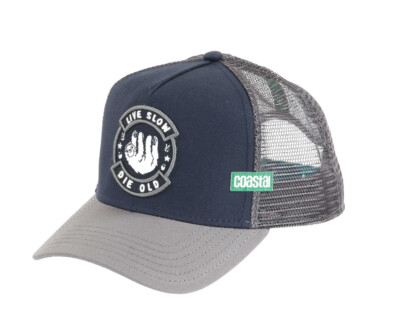 Coastal Die Old ''darknavy'' HFT Trucker Cap Basecap Kappe Mütze