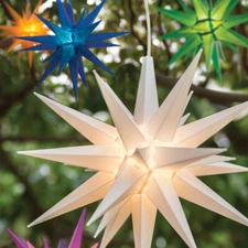 14" LED Moravian Star Kits 3D Indoor Outdoor Christmas Holiday Home Advent Decor