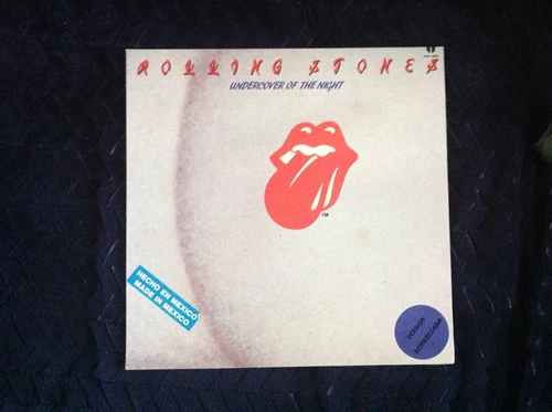 Rolling Stones Under cover of the night 12 inch vinyl single record Mexico impor