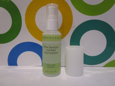 CHANTECAILLE ~ ROSE GERANIUM AND BASIL HAND SANITISER ~ 1.7 OZ