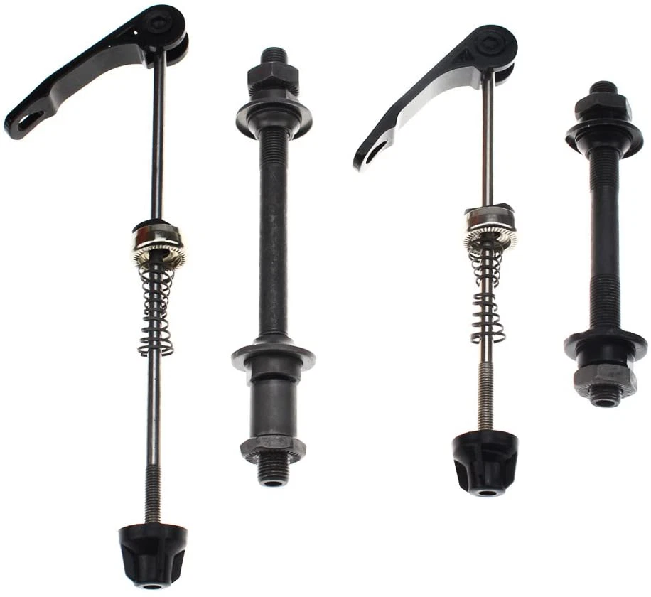 Bike wheel on sale quick release lever