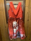 Three Piece Mrs. Claus Costume Xmas Santa Outfit Christmas Fancy Dress — photo 5