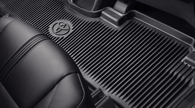 Genuine Toyota OEM All-Weather Floor Liners For 2020-2023 Highlander 3-Row – 4-Piece Set PT908-48200-20