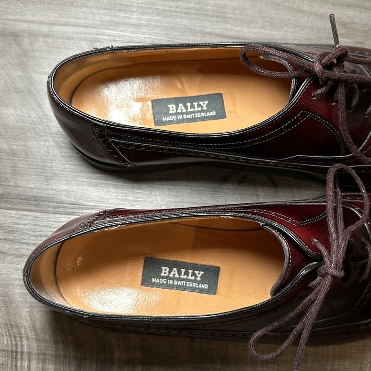 Bally Wingtip Ledar-01 Lace Uo Oxfords - 6.5 (US) Bally Wingtip Ledar-01 Lace Uo Oxfords - 6.5 (US) | eBay main image 3