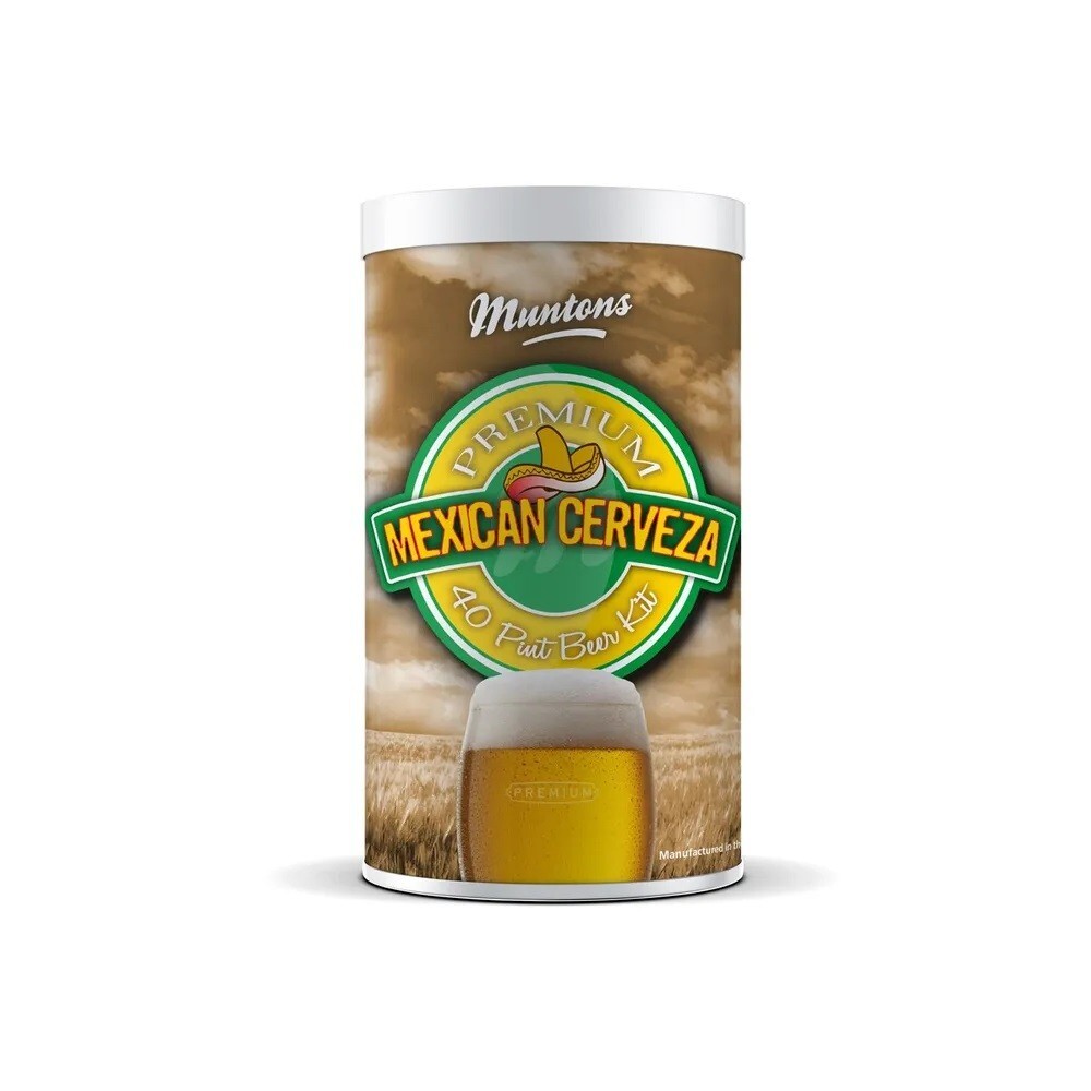 Muntons Premium Cerveza Beer Ingredients Making Kit Home Brew