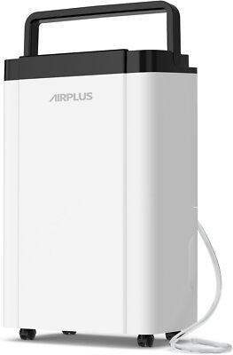 AIRPLUS 70 Pints Dehumidifier for 4,500 Sq. Ft 0.8 gal Water tank, remove 70 pin
