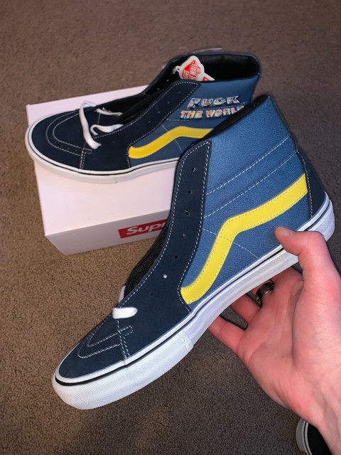 vans sk8 hi ombre blue