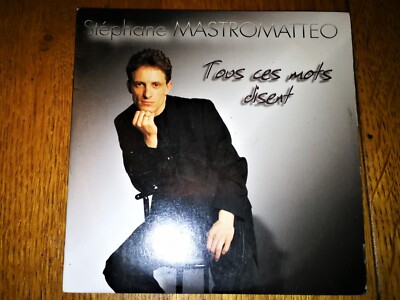 STEPHANE MASTROMATTEO - ALL DIESE WORTE SAGEN ( SINGLE CD) - S - 