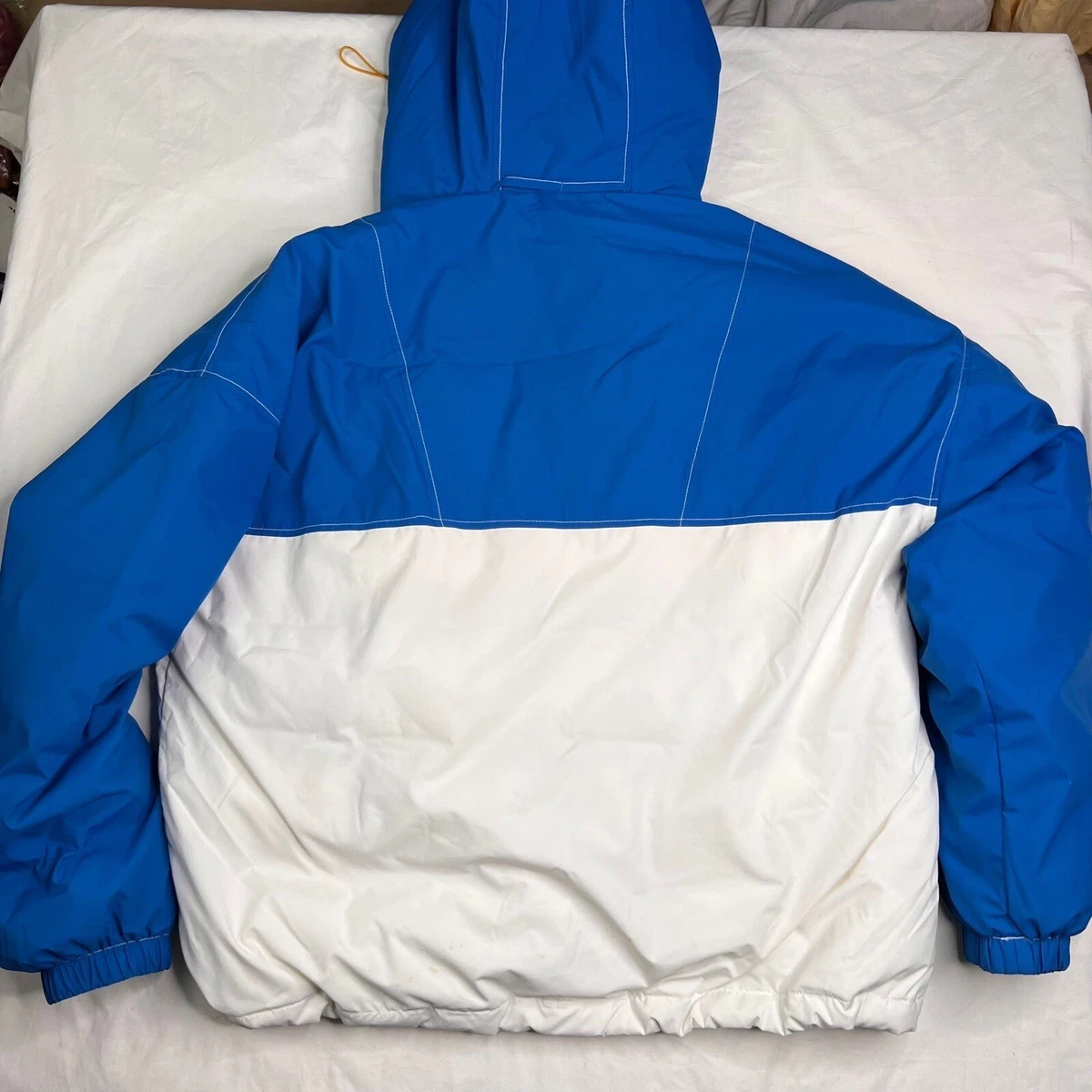 Supreme LACOSTE Puffy Half Zip Pullover Gold