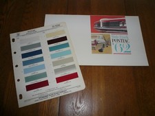 1962 Pontiac Star Chief Bonneville Catalina Safari Grand Prix Large Brochure