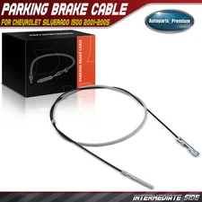 Intermediate Parking Brake Cable for Chevy Silverado 1500 HD GMC Sierra 1500 HD