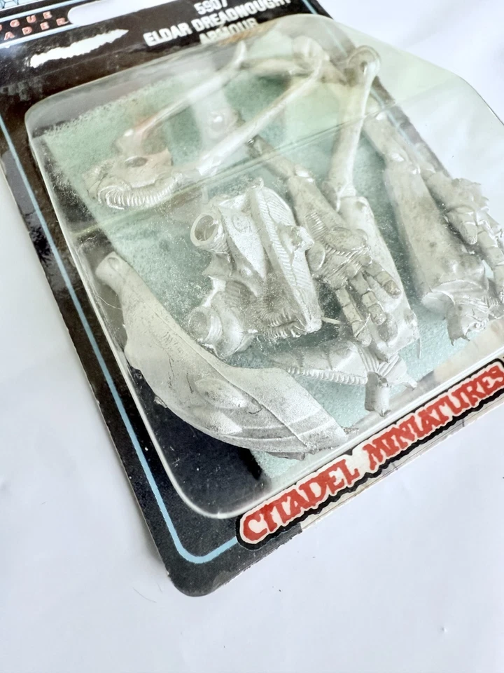 Warhammer 40k Rogue Trader Era OOP Eldar Dreadnought Armour Sealed NOS 5907 - Image 3 of 4