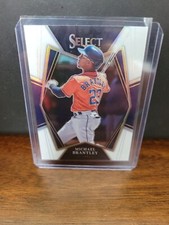 Michael Brantley 2022 Select Premier Level White Prizm /50