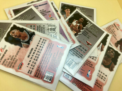 その他 1996-97 FINEST SILVER REFRACTOR MAESTROS 1996-97 Topps Finest Basketball 