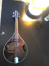 Ibanez A-Style Acoustic-Electric Mandolin Dark Violin Sunburst DAMAGE inside it