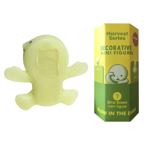 Cute Smiski Hippers Glow in the Dark Decorative Mini Figure Toy Blind Box 1pc - Picture 6 of 18
