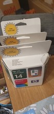 HP 14 INK Cartridge (x3). 2x Tri Colour and 1x Black & White