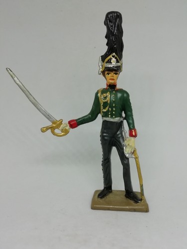 SOLDATS PLOMB STARLUX Grande Armée Napoléon 55 Officier chevaux légers
