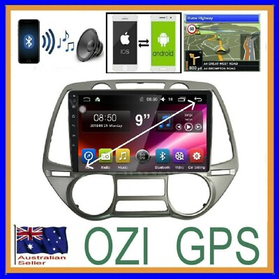 HYUNDAI i20 2012-2015  GPS APPLE CARPLAY ANDROID AUTO CAMERA ODB DAB TPMS DVR