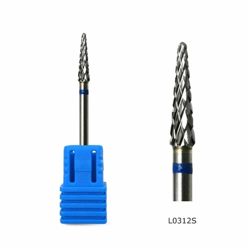 Cone Carbide Nail Drill Bit Rotary Burr Cuticle Clean Milling Cutters Manicure