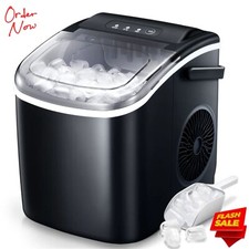 Antarctic Star Countertop Ice Maker Ice Machine With Handle
