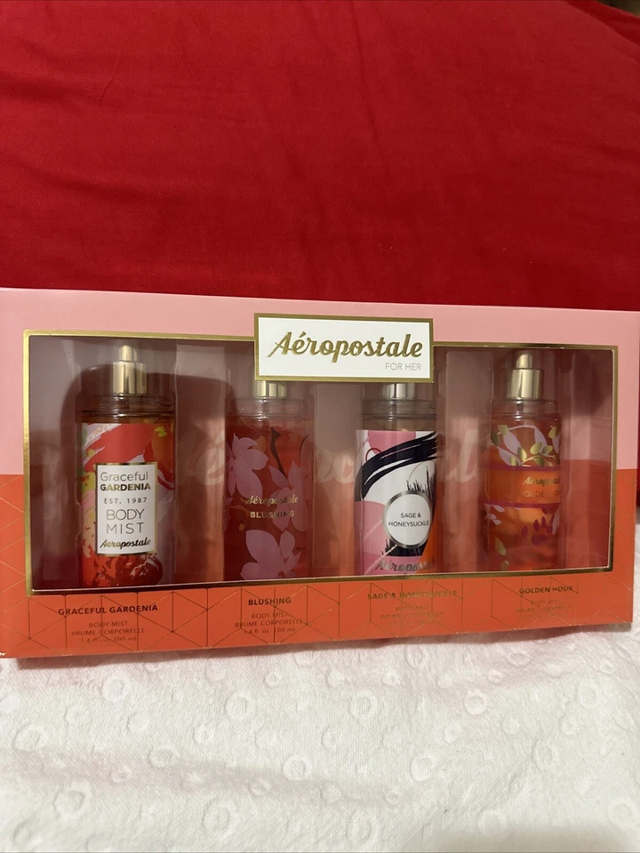Aeropostale Women's COFFRET Gift Set | 4 Piece 3.4 oz Each | Bright Floral Notes - Image 2 of 4