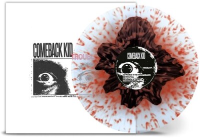 Comeback Kid - Trouble EP - Clear/Black Yolk W Red Splatter [New Vinyl LP] Black