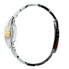 Vintage 1969 ROLEX Datejust 26mm Blue Diamond Dial Two Tone 6917 Fluted Bezel 2