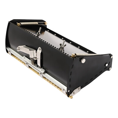 #ad 12quot; Drywall Flat Finishing Box Drywall Tool Stainless Steel 32cm 12.6in Black $99.72