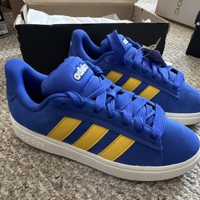 adidas Grand Court Alpha 0 Lucid Blue/Utility Yellow Men's Sneaker JI1714