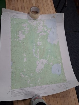 United States Geological Survey Rust Quadrangle Michigan Topographic Map