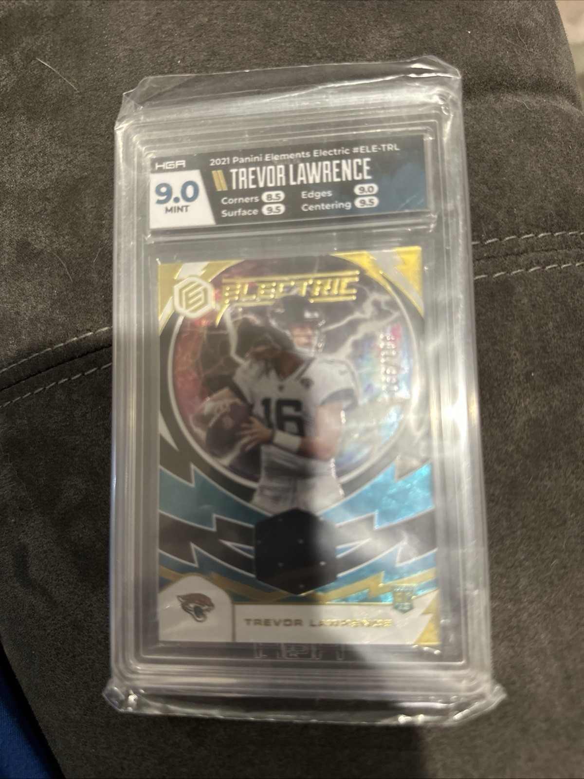 Trevor Lawrence Panini Elements Electric Relics #TRL Base