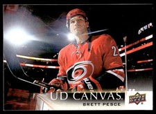 2018-19 Upper Deck UD Canvas Brett Pesce Carolina Hurricanes #C14