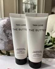 2 TAN-LUXE "THE BUTTER" Illuminating Tanning Butter 2.54 fl oz. New & Sealed