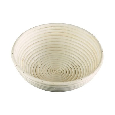 Frieling Round Proofing Basket, Brotform Bread Rising Banneton 10-Inch, Beige