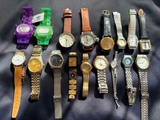 Watch Lot Seiko Adidas Technos Doesn't Work Parts Deterioration Vintage mzmr A
