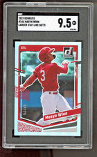 2023 Donruss Career Stat Line #146 Masyn Winn Cardinals /75 SGC 9.5