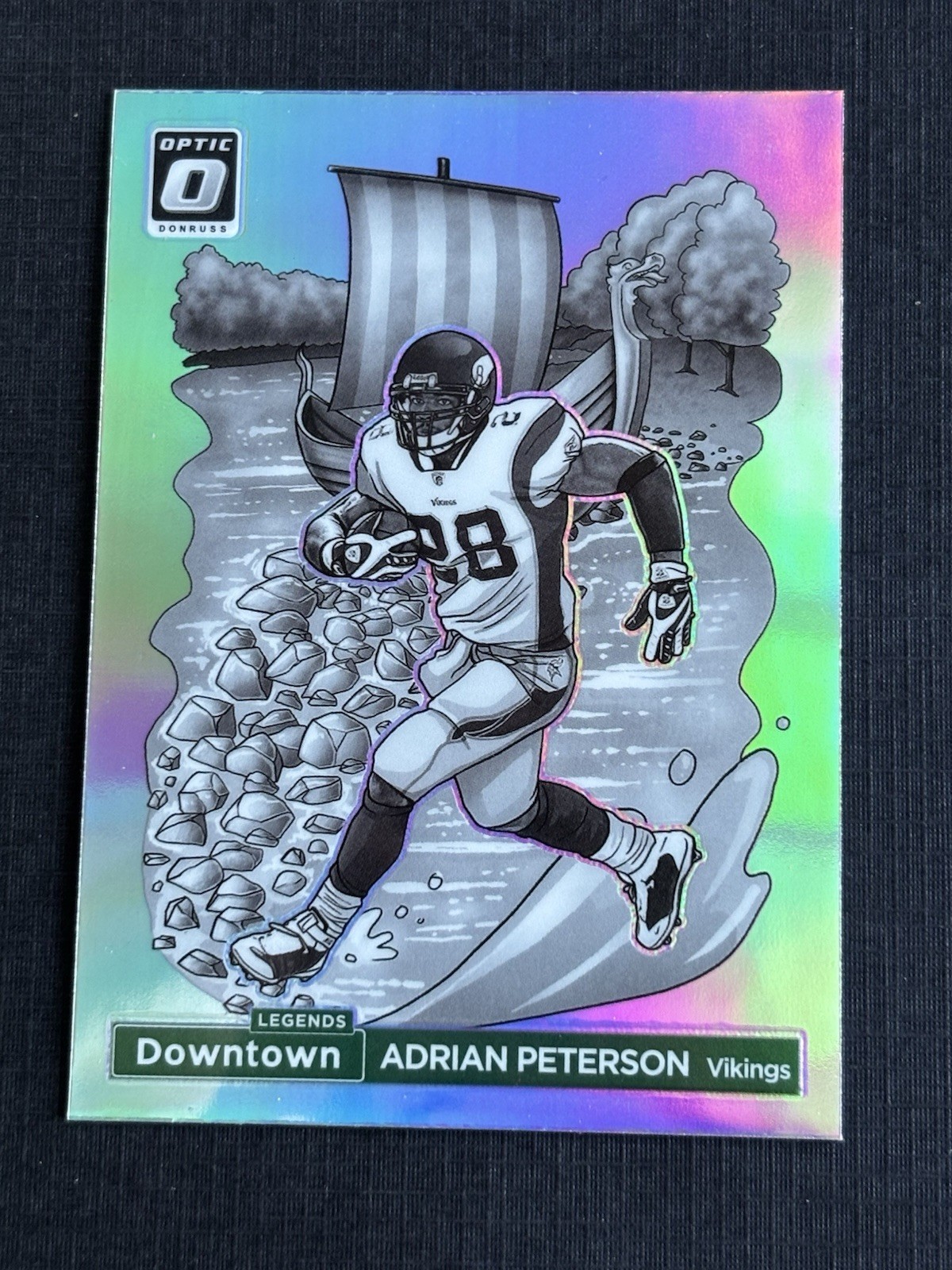 2024 Panini Donruss Optic Downtown Legends Adrian Peterson #8