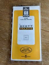 Stamp Mounts by Scott or Prinz 68mmX240 mm 10 strips