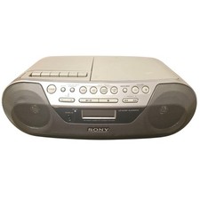 Sony CD Radio Cassette-Corder CFD-S05 Player FM AM Recorder Boombox