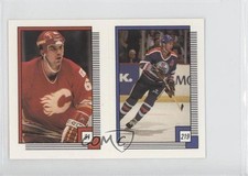 1988-89 O-Pee-Chee Album Stickers Ric Nattress Kevin Lowe #91-219 HOF 0a1