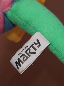 FUJITSU FM Towns Marty Mr. T Plush Toys (2 pieces) Authentic Used