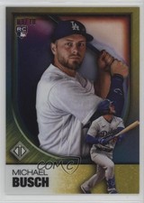 2023 Topps Transcendent Collection Icons Chrome 3/10 Michael Busch #54 1cp9