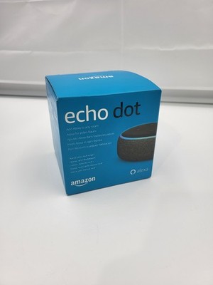 Amazon Echo Dot 3. Generation anthrazit schwarz Alexa _0,49_5
