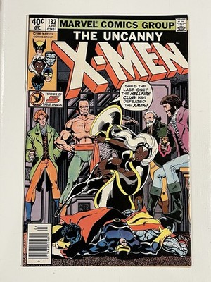 The X-Men #132/Bronze Age Marvel Comic Book/Hellfire Club/VF+
