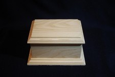 Solid oak pet cremation urn for medium/small dogs(box2)