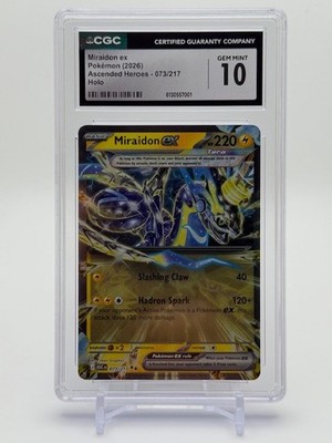 Miraidon ex 073/217 Me: Ascended Heroes Holo for sale online | eBay